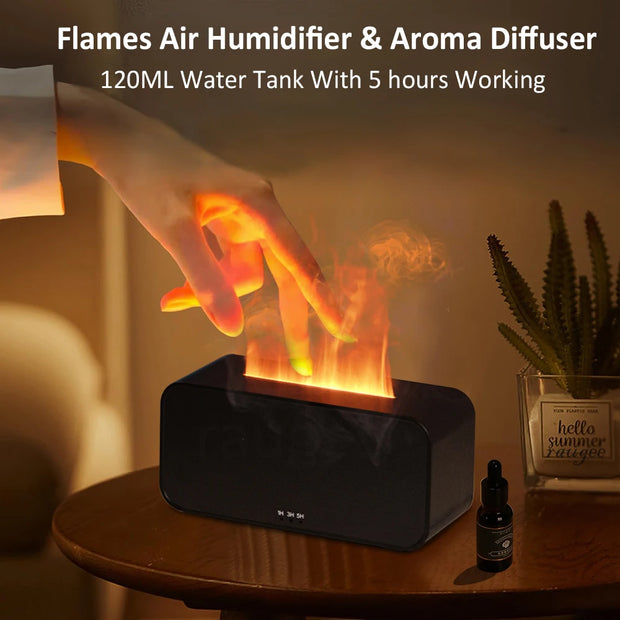 Le Bonheur Flame Aroma Diffuser & Humidifier